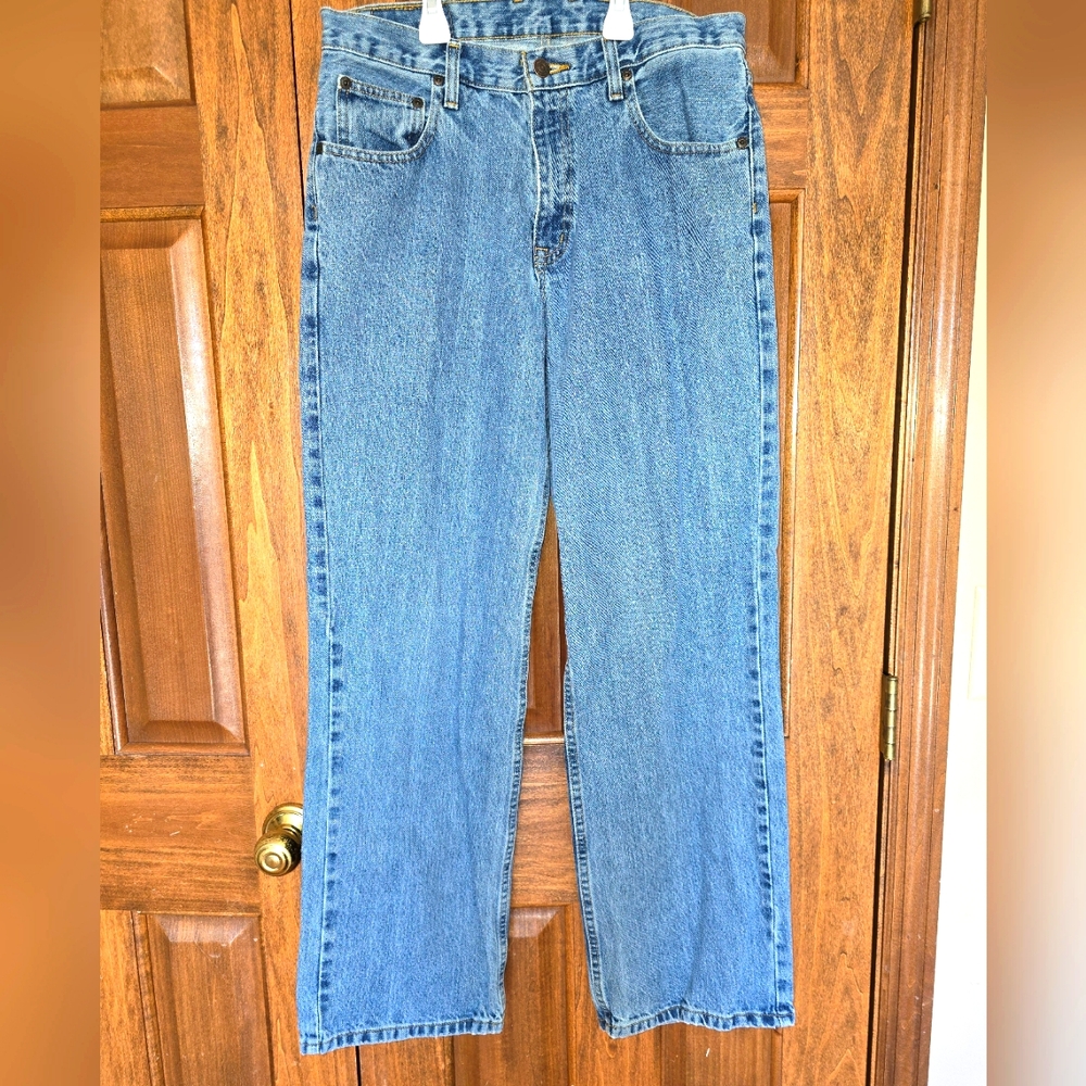 Vintage Y2K Arizona Brand Jeans- Relaxed/Straight Leg Fit, Sz:31/32, "Broken in"
